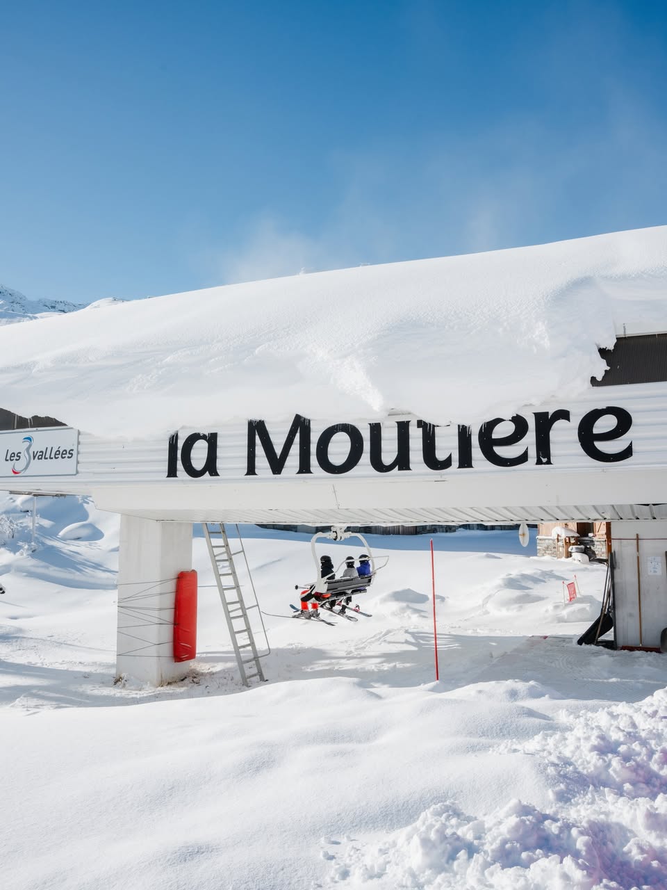 Ski lift in Les 3 Vallées